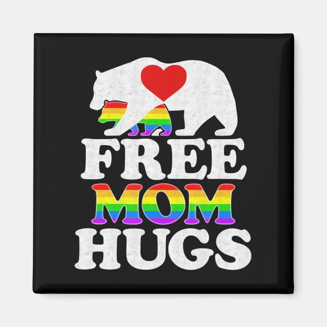 Mama schadet Frauen am Lugt Pride Mama Bear Magnet (Vorne)