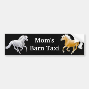 Mama-Scheunen-Taxi-Autoaufkleber Autoaufkleber