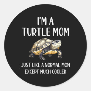 Mama Schildkröten Definition Funny Turtle Animes L Runder Aufkleber