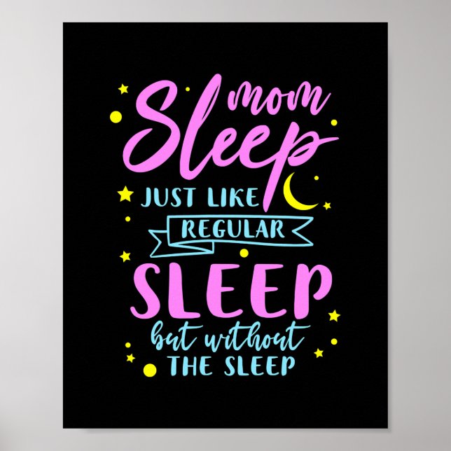 Mama schläft wie ein normaler Schlaf ohne die Poster (Vorne)