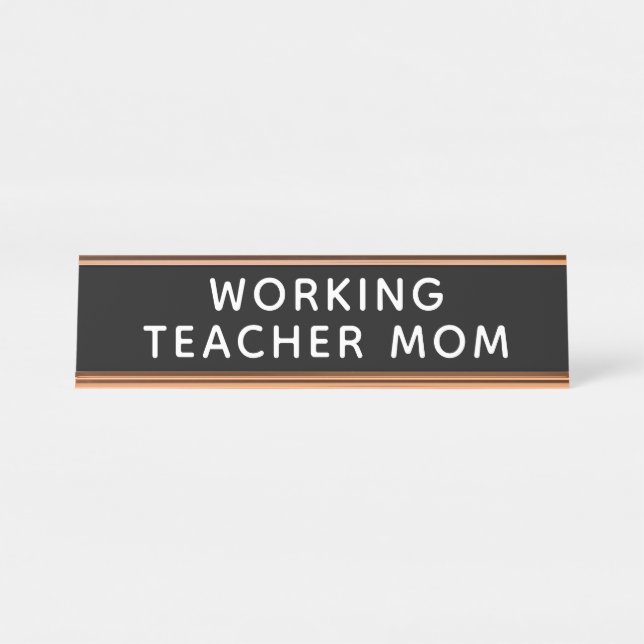 Mama Schreibtischnamensplakette (Vorderseite )