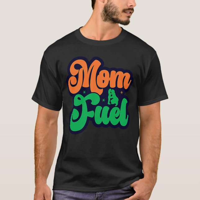 Mama schürte den Vintagen Muttertag T-Shirt (Vorderseite)