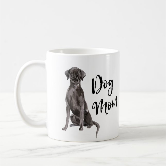 Mama Schwarzes Labor Kaffeetasse (Links)