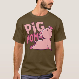 Mama Schwein Niedliche Muttertagsprämie T-Shirt