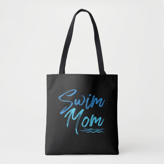 Mama schwimmen Funny Niedliches Geschenk (Vorderseite)
