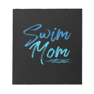 Mama schwimmen Funny Niedliches Geschenk Notizblock