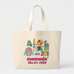 Mama sein wie 1999 - Lustiges Y2K-Geschenk für Mam Jumbo Stoffbeutel