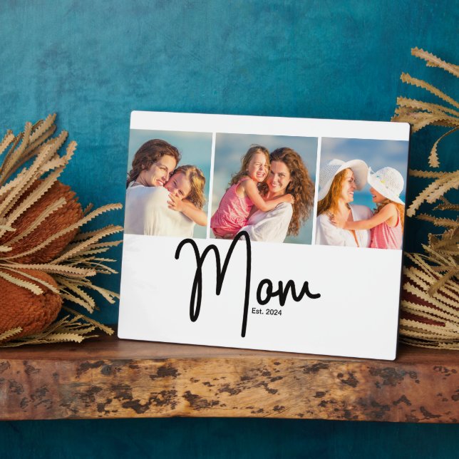 Mama Seit 3 Foto  Fotoplatte (Seite)