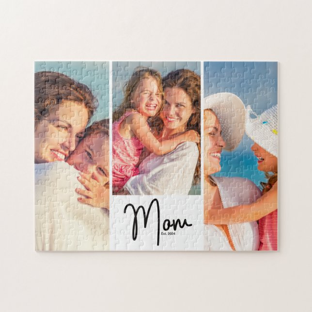 Mama Seit 3 Foto  Puzzle (Horizontal)