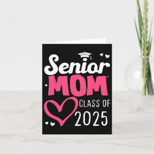 Mama Senior 2025 Proud-Mama einer Cl von 2025 Grad Karte