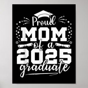 Mama Senior 2025 Proud-Mama einer Klasse von 2025  Poster