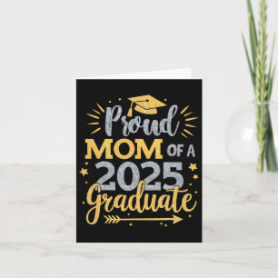 Mama Senior 2025 Proud-Mama eines Cl von 2025 Grad Karte