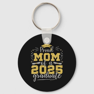 Mama Senior 2025 Proud-Mama eines Cl von 2025 Grad Schlüsselanhänger