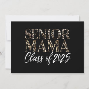 Mama Senior 2025 Stolz Mama eines Absolventen der  Einladung