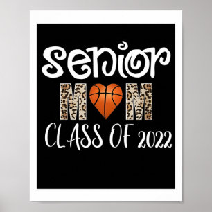 Mama Senior Night Basketball Poster