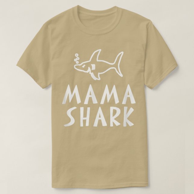 Mama Shark T-Shirt (Design vorne)