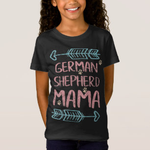 Mama Shepherd Lover Owner Dog Mama T-Shirt