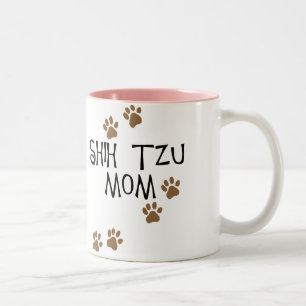 Mama Shih Tzu Zweifarbige Tasse