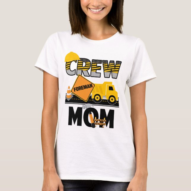 Mama Shirt | Birthday Shirt Dump Truck (Vorderseite)