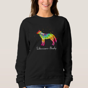 Mama Siberischer Husky Hund Sweatshirt