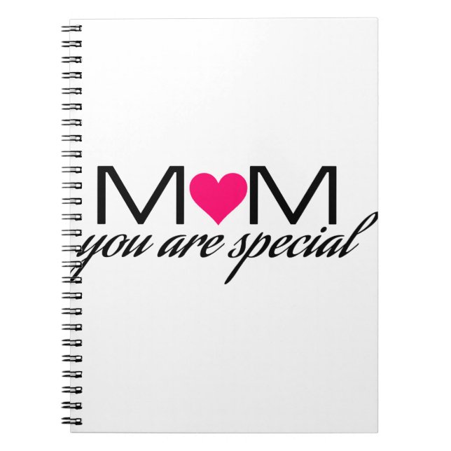 Mama Sie sind ein SonderNotebook Notizblock (Vorderseite)