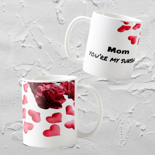 "Mama Sie sind mein Sonnenschein" Niedliche Tasse 