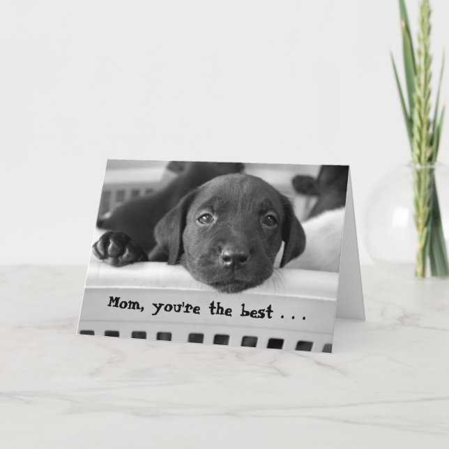 Mama, sind Sie… das beste Karte (Vorderseite)