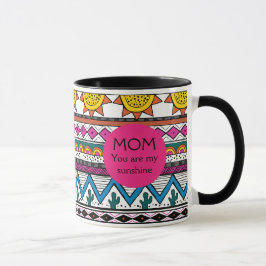 Mama sind Sie meine Sonnenschein-kundengerechte Tasse