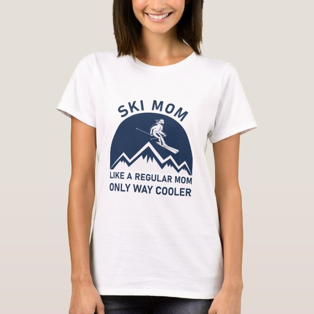 Mama Ski-Frauen T-Shirt (Vorderseite)