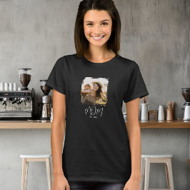 Mama - Skript-Foto eingerichtet T-Shirt