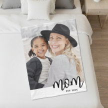 Mama: Skript-Foto-Geschenk eingerichtet