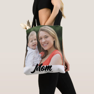 Mama Skriptweißes Foto eingerichtet