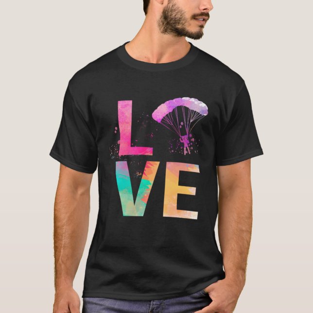 Mama Skydiving T-Shirt (Vorderseite)