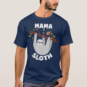 Mama Sloth Matching Family  T-Shirt