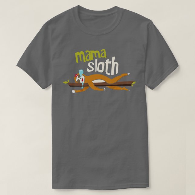 Mama Sloth T-Shirt (Design vorne)
