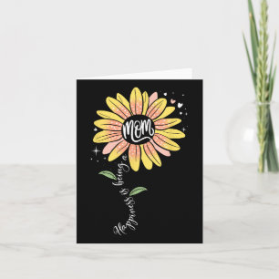 Mama Sonnenblume Glück ist, eine Mutter zu sein Mu Karte