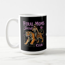 Mama-Sozialverein | Funny Trendy Graphic Gift Kaffeetasse