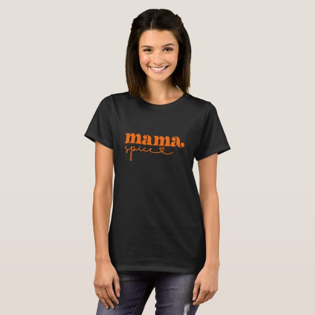 Mama Spice Typografie T-Shirt (Vorne ganz)