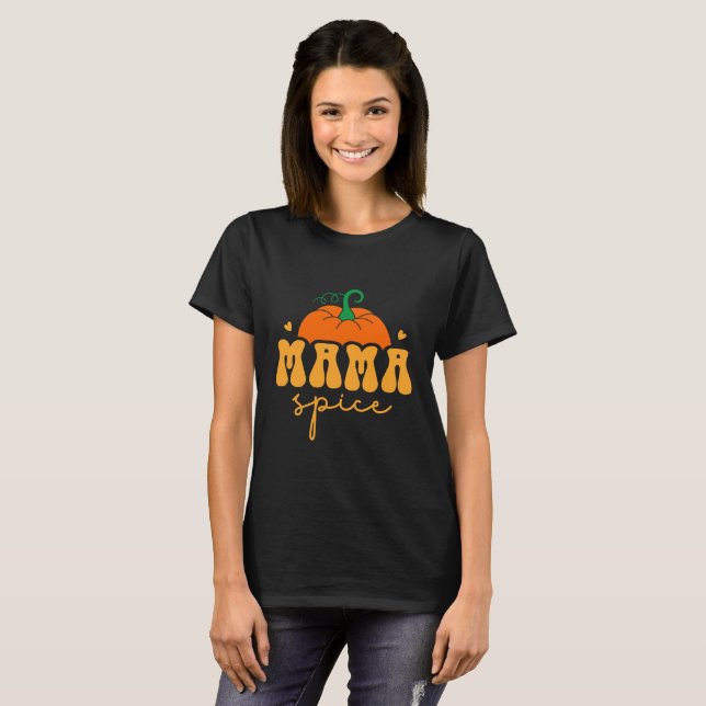 Mama Spice Typografie T-Shirt (Vorne ganz)