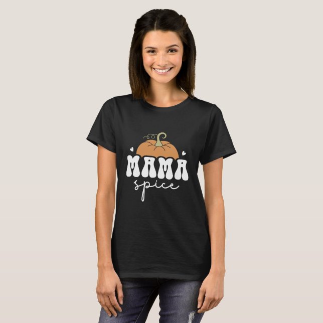 Mama Spice Typografie T-Shirt (Vorne ganz)