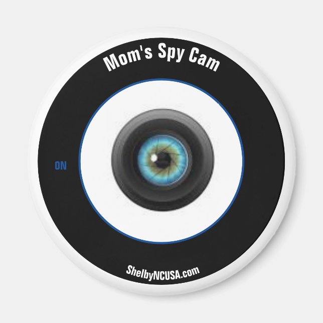 Mama Spy Cam Kühlschrankmagnet Magnet (Vorne)