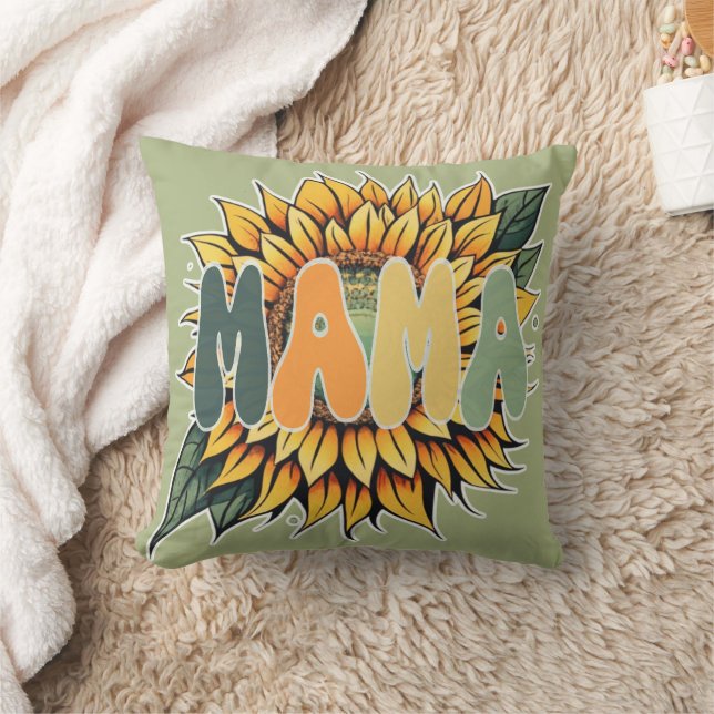 MAMA Sunflower Kissen (Decke)