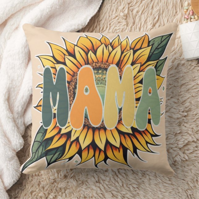 MAMA Sunflower Kissen (Decke)