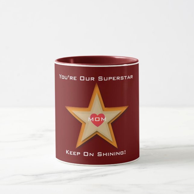 Mama Superstar Tasse (Zentrum)