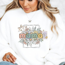 Mama Sweatshirt Stylischer Mutter Pullover Perfekt