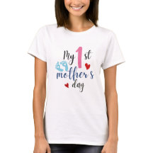 Mama-T - Shirt-T - Shirt meiner 1. Mutter