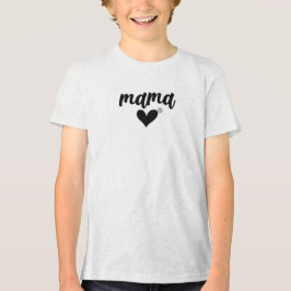 "Mama"-T-Shirt Tri-Blend Shirt