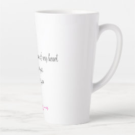 Mama Tall Coffee Tasse, Mama Tasse, Geschenk für M Milchtasse
