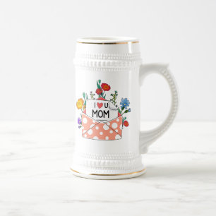 Mama Tasse I Liebe Sie Mama Beer Stein