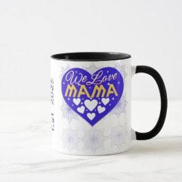Mama Tasse - Minimalistische Mama Kaffeecup